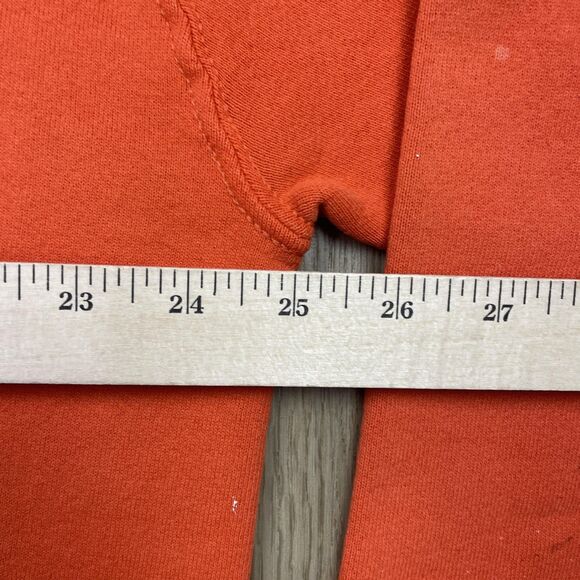 Vintage Clemson Tigers Sweatshirt Mens XL Orange NCAA Made USA Crewneck 90s - Picture 14 of 16